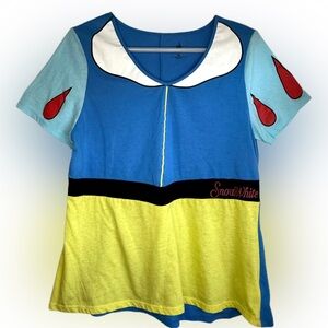 Disney Parks Snow White Cosplay Shirt Size X-Large